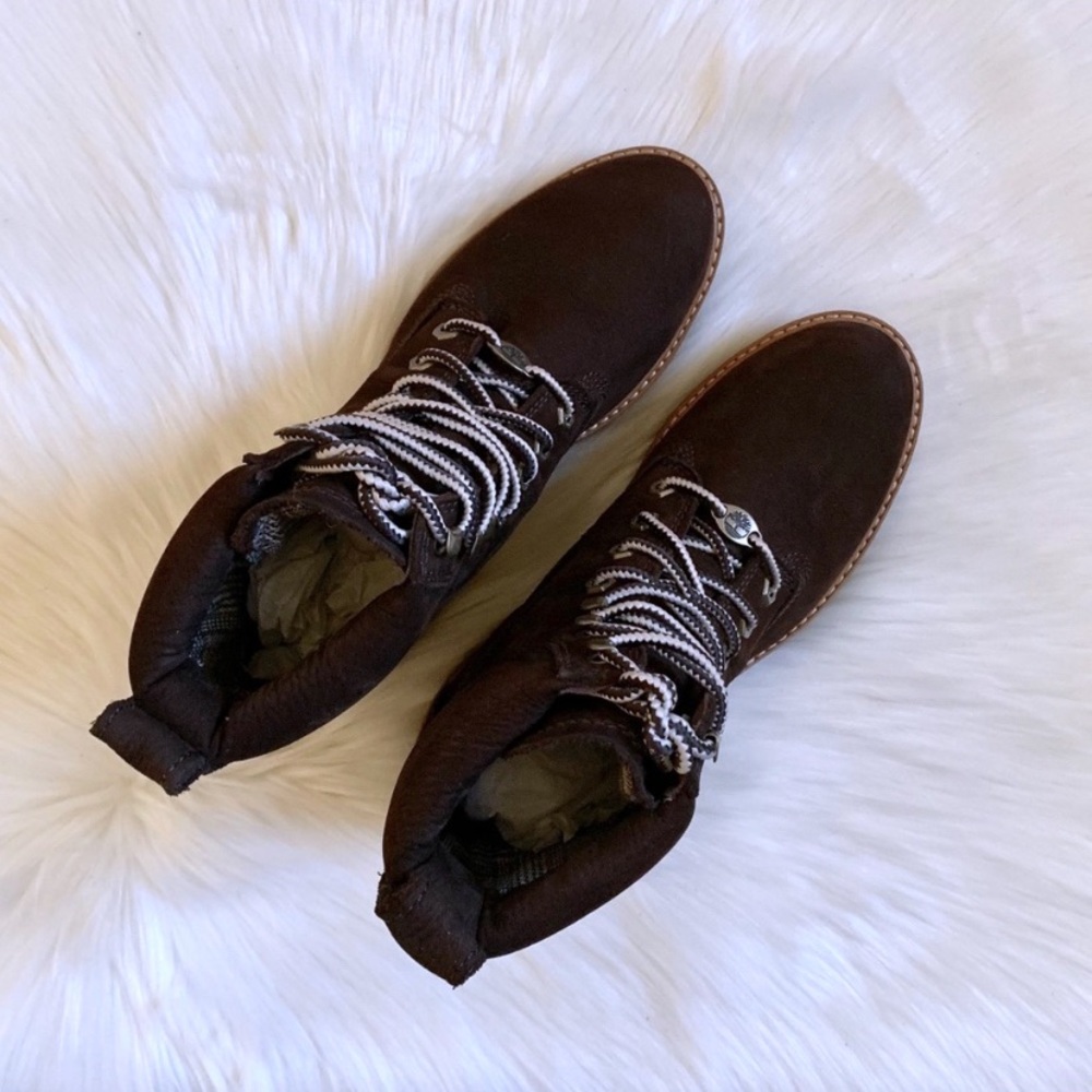 Timberland Courmayeur Valley 6” Dark Brown Boots - Picture 4 of 8